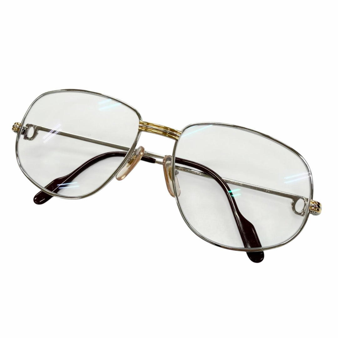 Great Cartier Glasses Trinity 2C Decor Silver mens