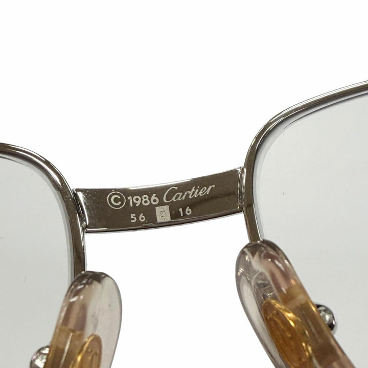 Great Cartier Glasses Trinity 2C Decor Silver mens