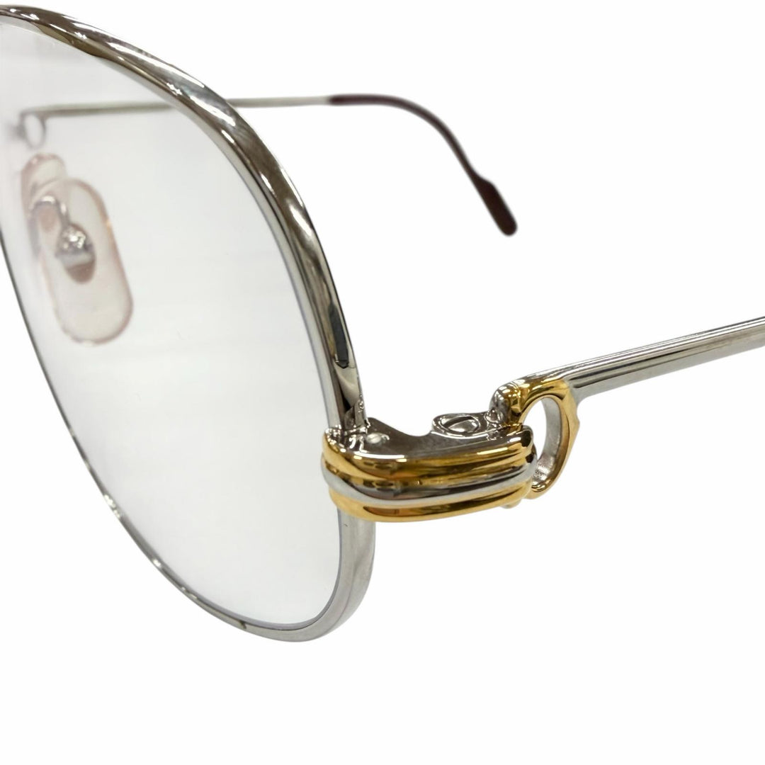 Great Cartier Glasses Trinity 2C Decor Silver mens