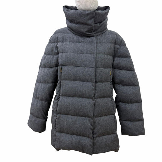 Great TATRAS down coat STRINA Stand Color gray wool Women LTLA20A4184-D