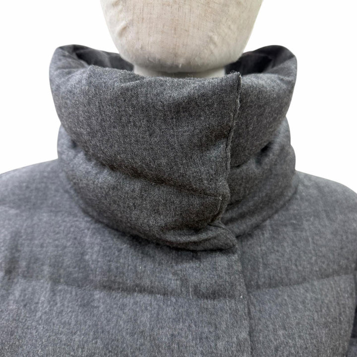 Great TATRAS down coat STRINA Stand Color gray wool Women LTLA20A4184-D