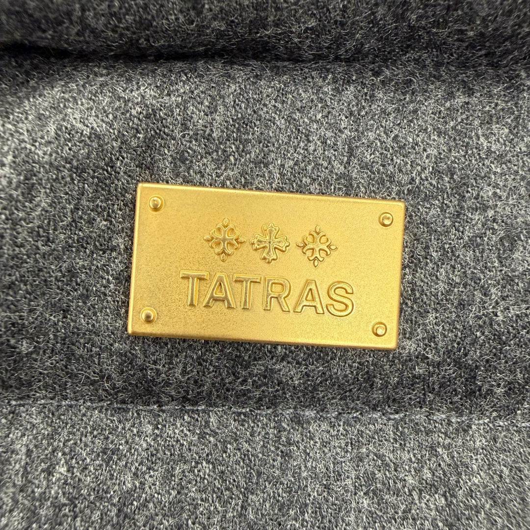 Great TATRAS down coat STRINA Stand Color gray wool Women LTLA20A4184-D