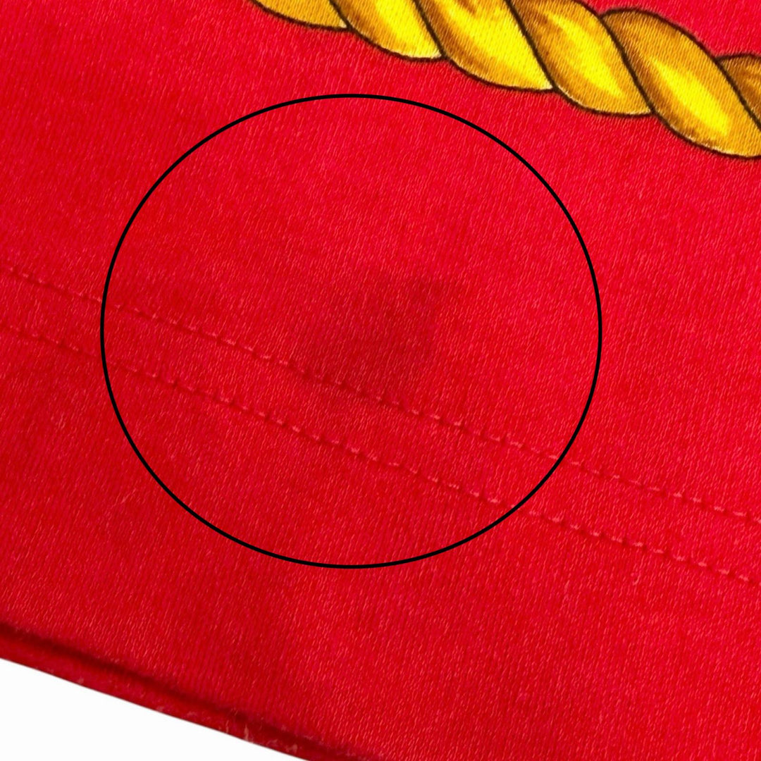 Great HERMES one piece LES FOLIES DU CIEL Crew neck short sleeve Red S