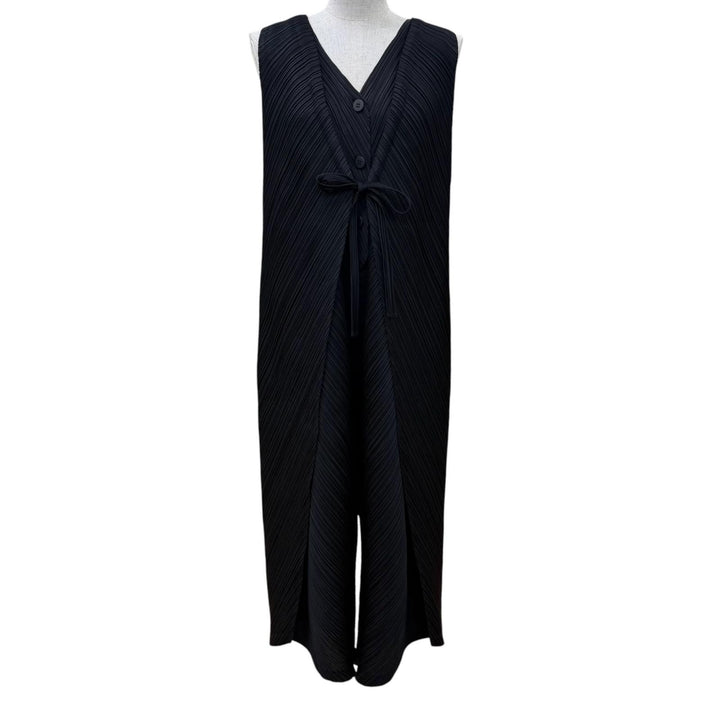 Excellent PLEATS PLEASE jumpsuit Layered design all-in-one jumpsuit 3 PP81-JI443