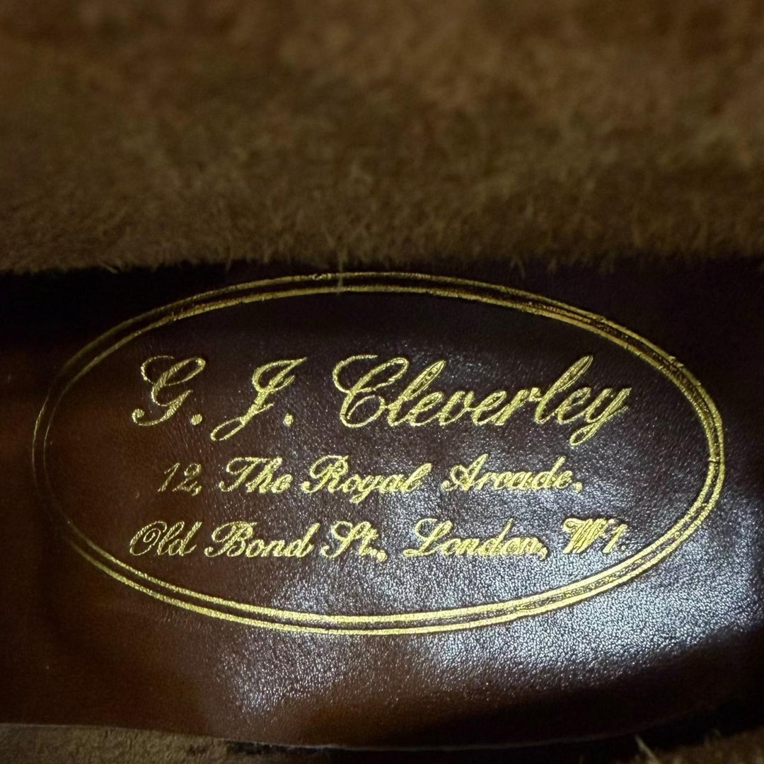 Pristine GEORGE CLEVERLEY Ankle boots Crockett & Jones 200 last Brown