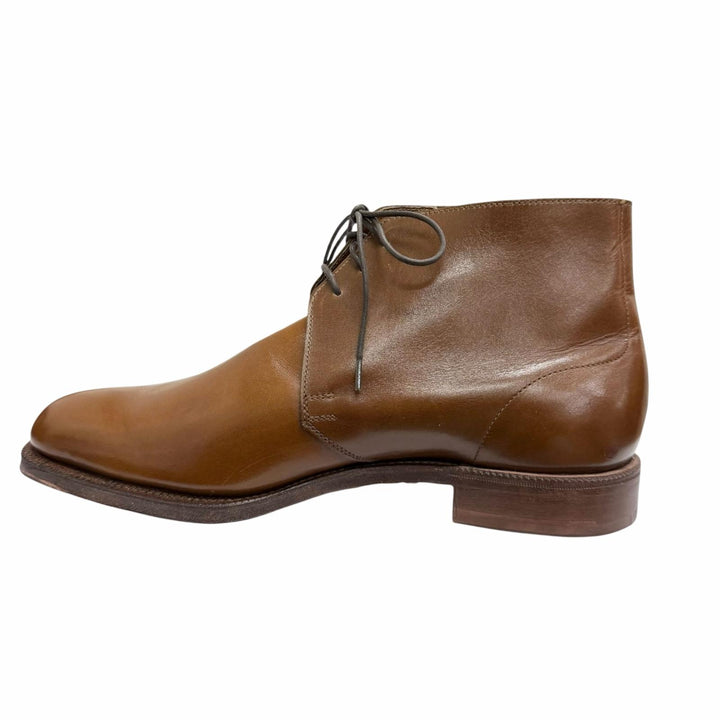 Pristine GEORGE CLEVERLEY Ankle boots Crockett & Jones 200 last Brown