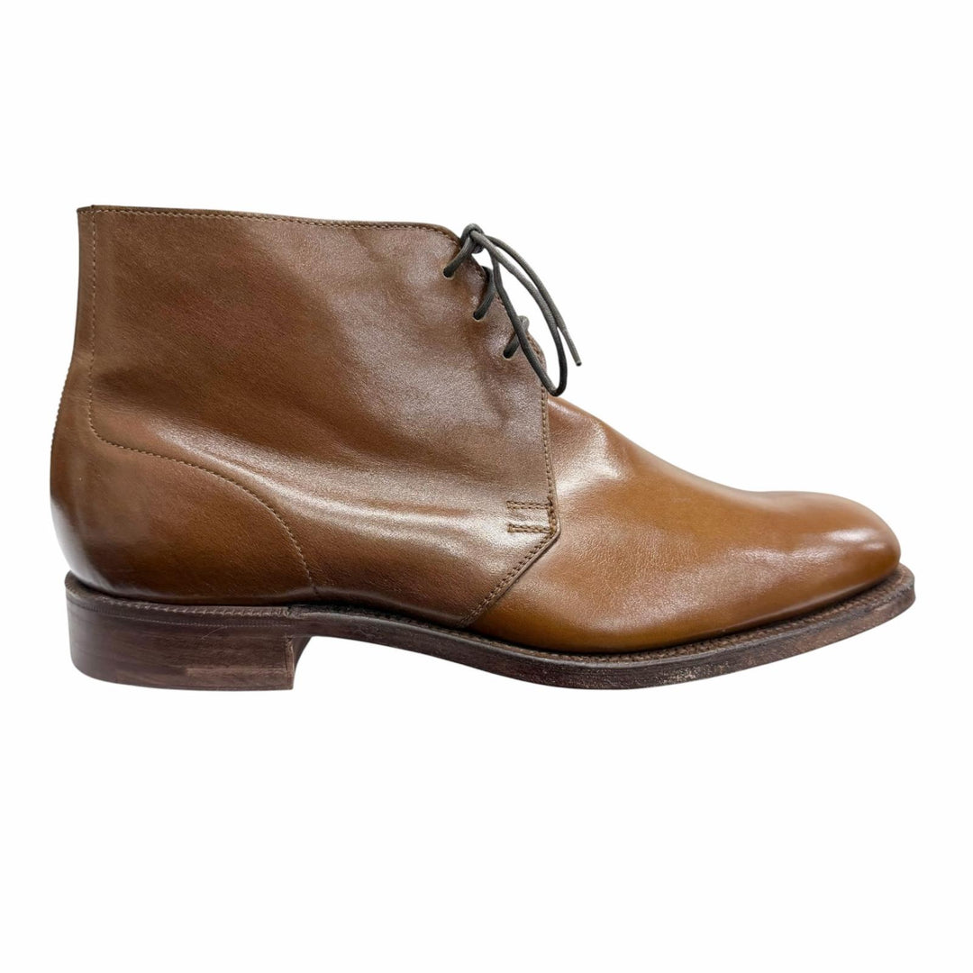 Pristine GEORGE CLEVERLEY Ankle boots Crockett & Jones 200 last Brown