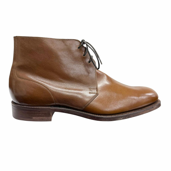 Pristine GEORGE CLEVERLEY Ankle boots Crockett & Jones 200 last Brown