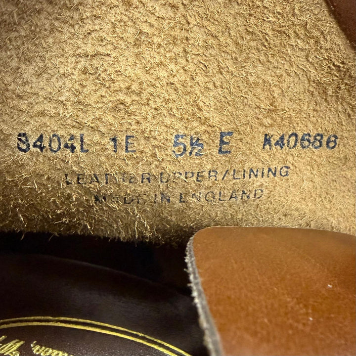 Pristine GEORGE CLEVERLEY Ankle boots Crockett & Jones 200 last Brown