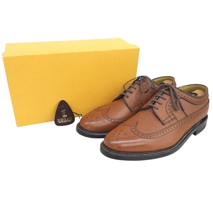 Pristine REGAL Leather shoes Brown leather mens 27.5cm