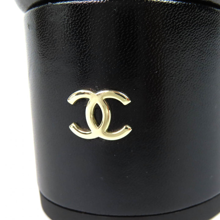 Pristine CHANEL Knee-high boots COCO Mark Back Zip Suede Leather 36 25A G46591