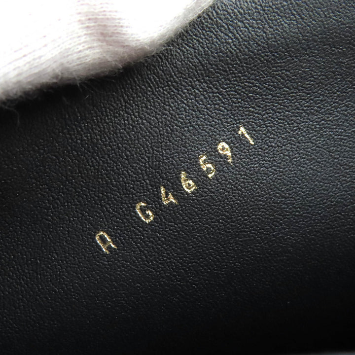 Pristine CHANEL Knee-high boots COCO Mark Back Zip Suede Leather 36 25A G46591