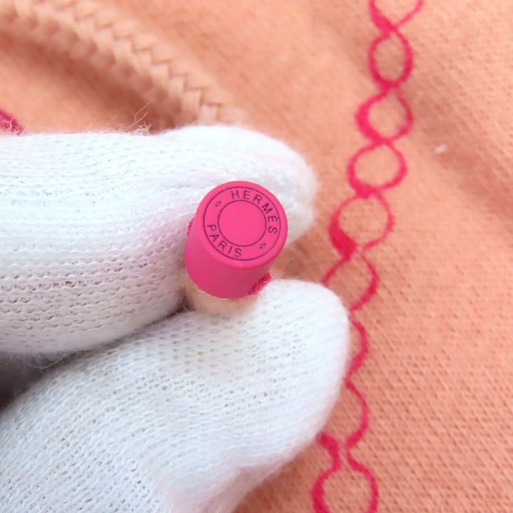 Excellent HERMES Pants TRESOR DE MEDOR Fleece-lined sweatpants pink 2H4405DK