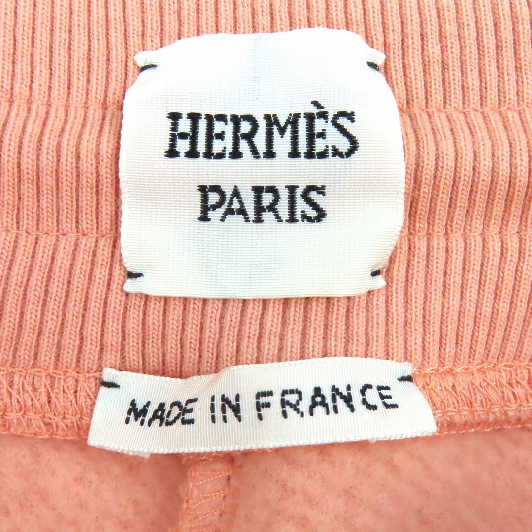 Excellent HERMES Pants TRESOR DE MEDOR Fleece-lined sweatpants pink 2H4405DK
