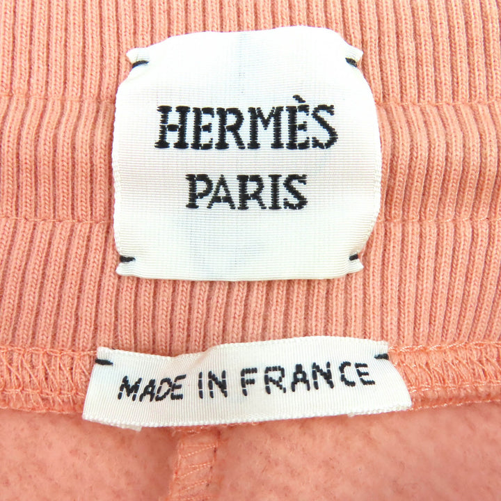 Excellent HERMES Pants TRESOR DE MEDOR Fleece-lined sweatpants pink 2H4405DK