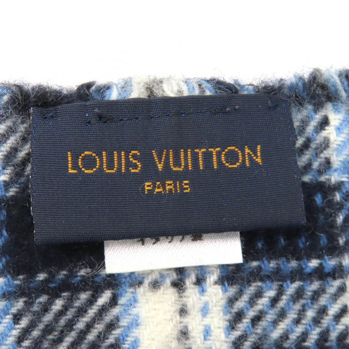 Excellent LOUIS VUITTON Scarf Echarpe Mini Reykjavik Monogram pattern M76361