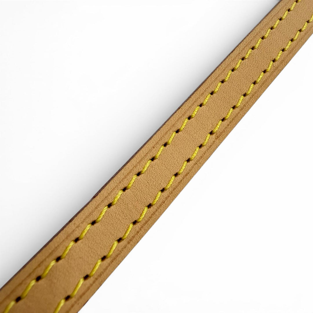 Great LOUIS VUITTON Shoulder strap light brown Nume leather Women