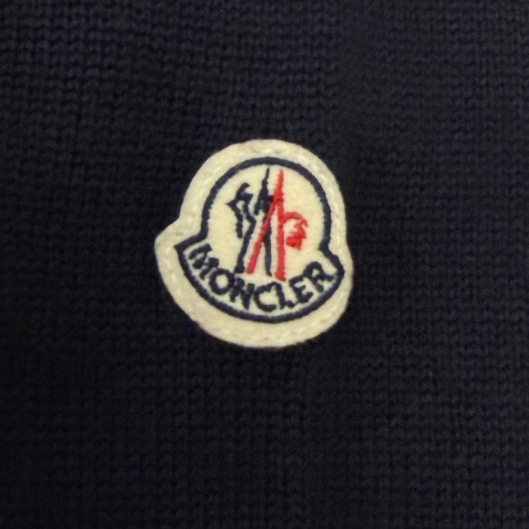 Great MONCLER hoodie MAGLIONE TRICOTGIROCOLLO Down-switch knit