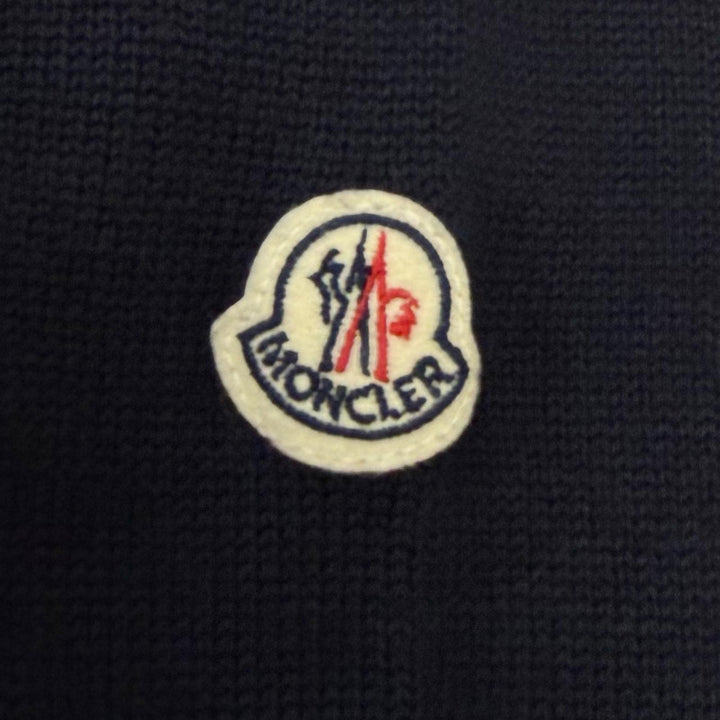 Great MONCLER hoodie MAGLIONE TRICOTGIROCOLLO Down-switch knit
