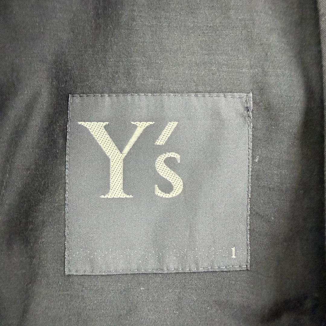 Excellent Y's Jacket Linen blend, cropped length black Cupra Women 1
