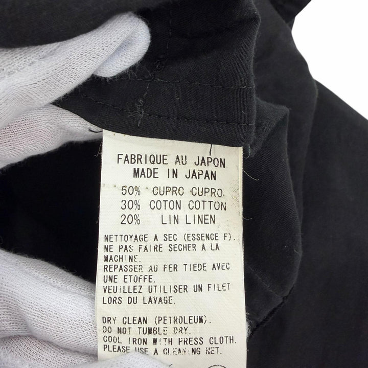 Excellent Y's Jacket Linen blend, cropped length black Cupra Women 1