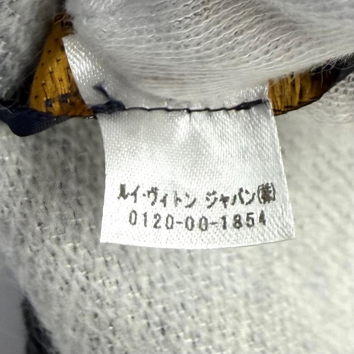 Great LOUIS VUITTON Scarf Echarpe All You Need Monogram gray wool Women M76377