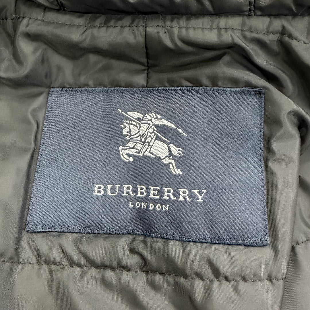 Excellent BURBERRY LONDON Duffel coat Tweed Nova Check, padded 9