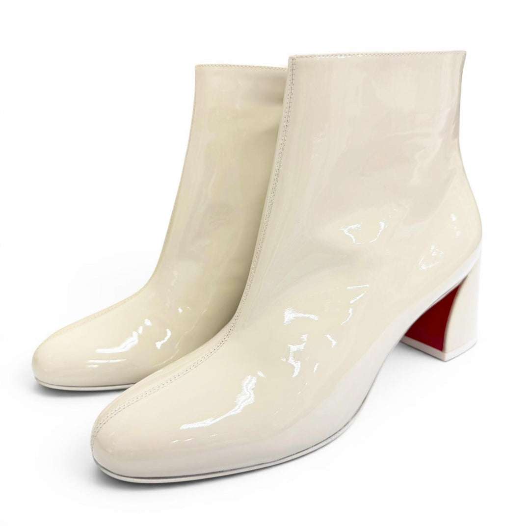 Pristine Christian Louboutin TURELA 55 Side-zip short boots 35