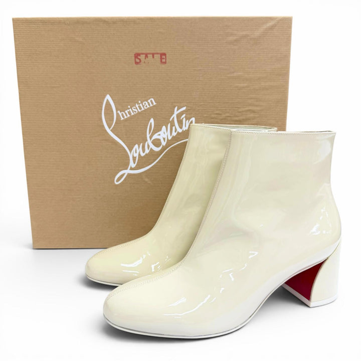 Pristine Christian Louboutin TURELA 55 Side-zip short boots 35