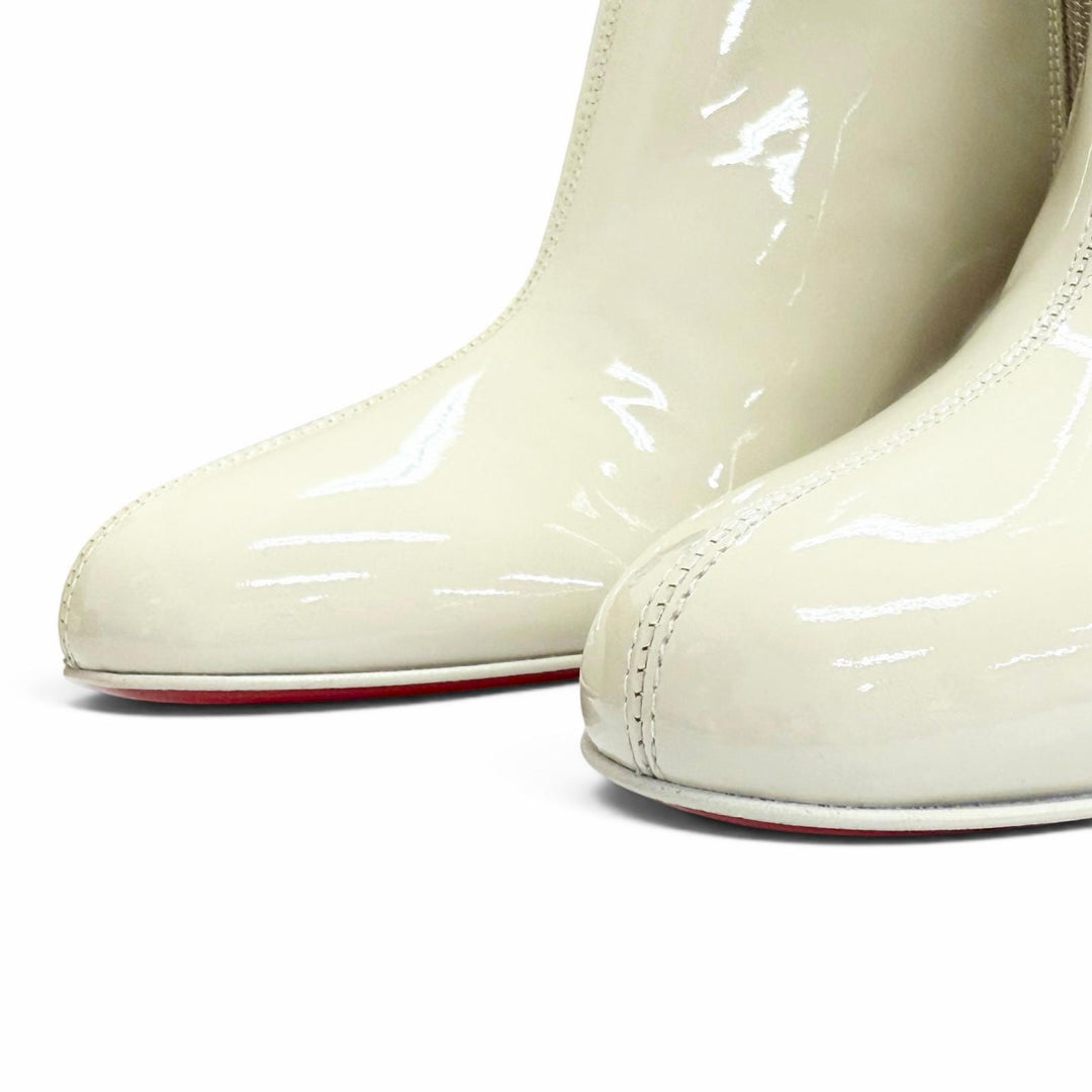 Pristine Christian Louboutin TURELA 55 Side-zip short boots 35