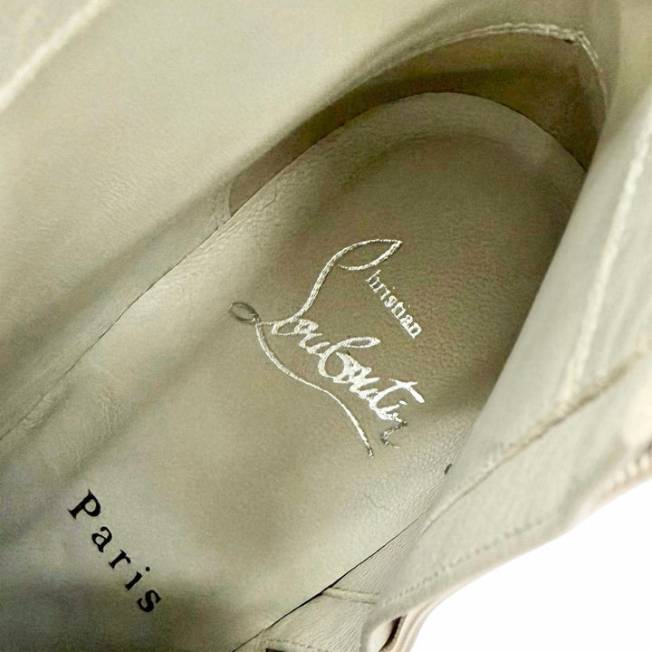 Pristine Christian Louboutin TURELA 55 Side-zip short boots 35