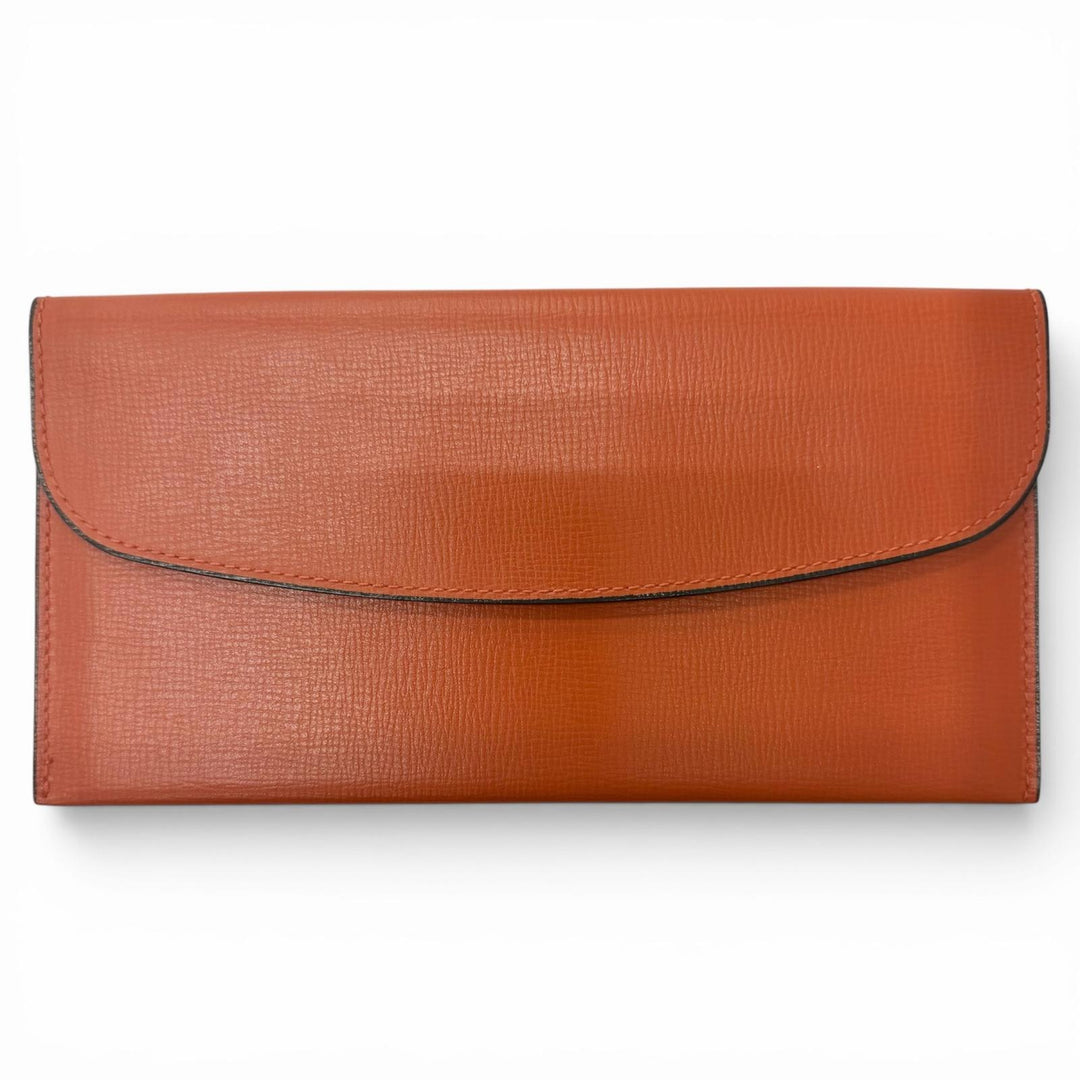 Great Valextra Bill Compartment Bifold Wallet Multi-case Brown leather mens