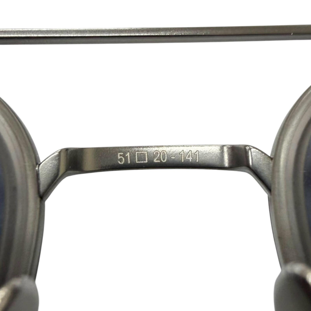 Great THOM BROWNE sunglasses Two Bridges Cancer metallic