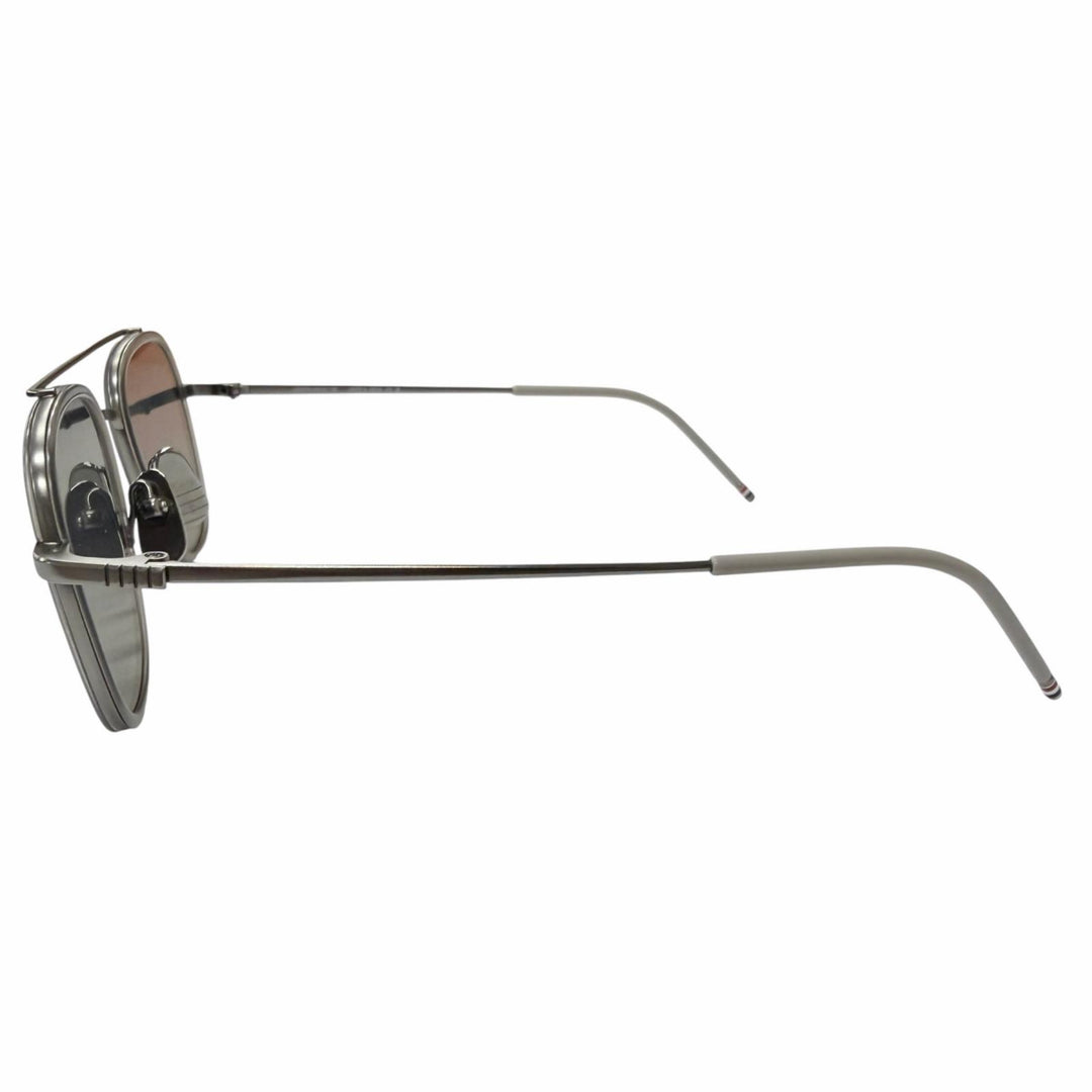 Great THOM BROWNE sunglasses Two Bridges Cancer metallic