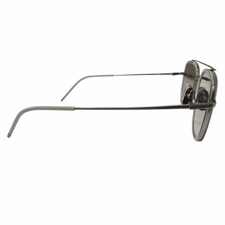 Great THOM BROWNE sunglasses Two Bridges Cancer metallic