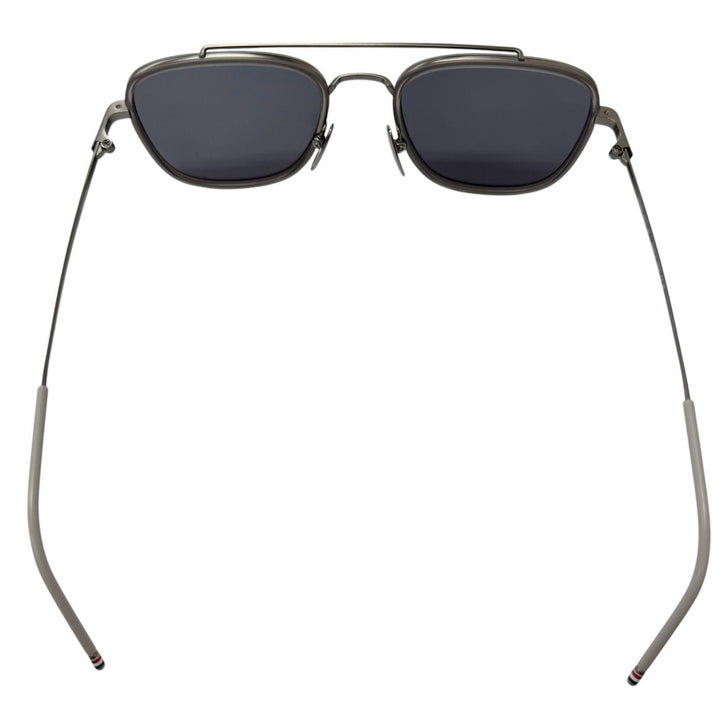 Great THOM BROWNE sunglasses Two Bridges Cancer metallic