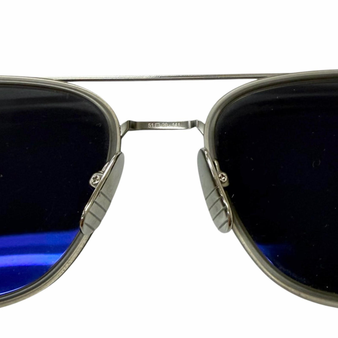 Great THOM BROWNE sunglasses Two Bridges Cancer metallic
