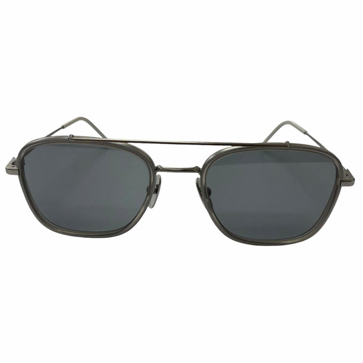 Great THOM BROWNE sunglasses Two Bridges Cancer metallic
