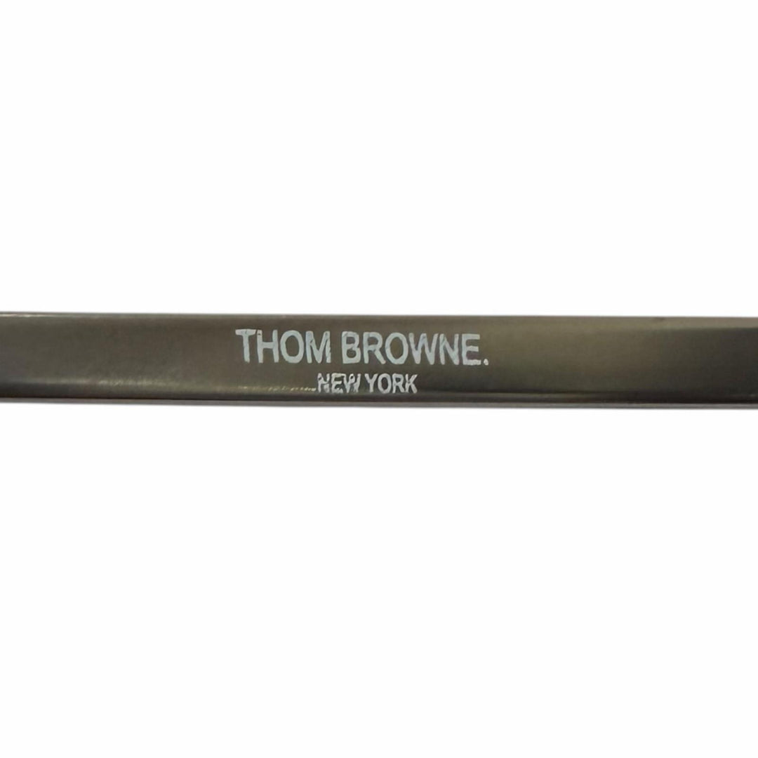Great THOM BROWNE sunglasses Two Bridges Cancer metallic