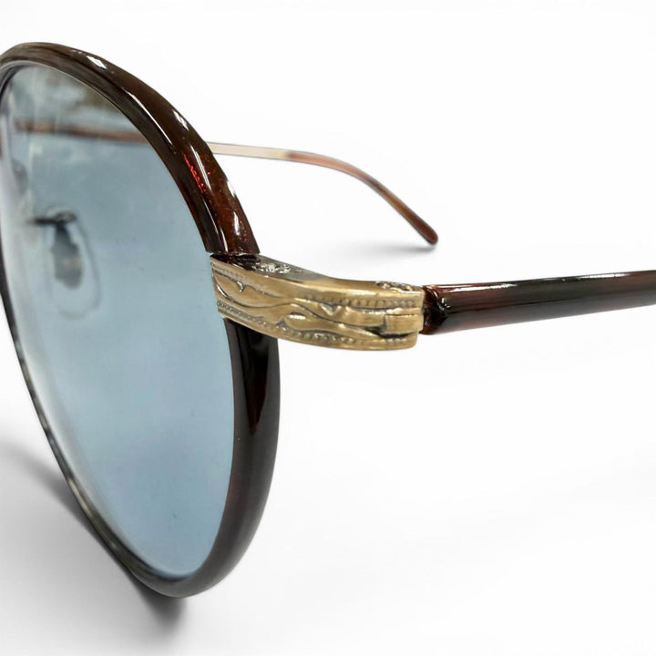 Great GARRETT LEIGHT sunglasses Wilson Tortoiseshell Pattern Clear brown mens