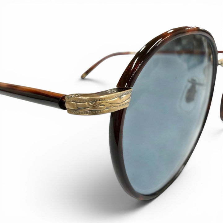 Great GARRETT LEIGHT sunglasses Wilson Tortoiseshell Pattern Clear brown mens