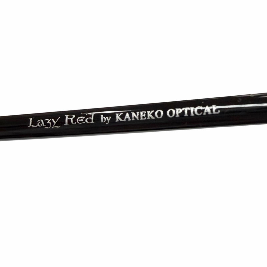 Excellent Lazy red by Kaneko optical sunglasses Boston black mens L056
