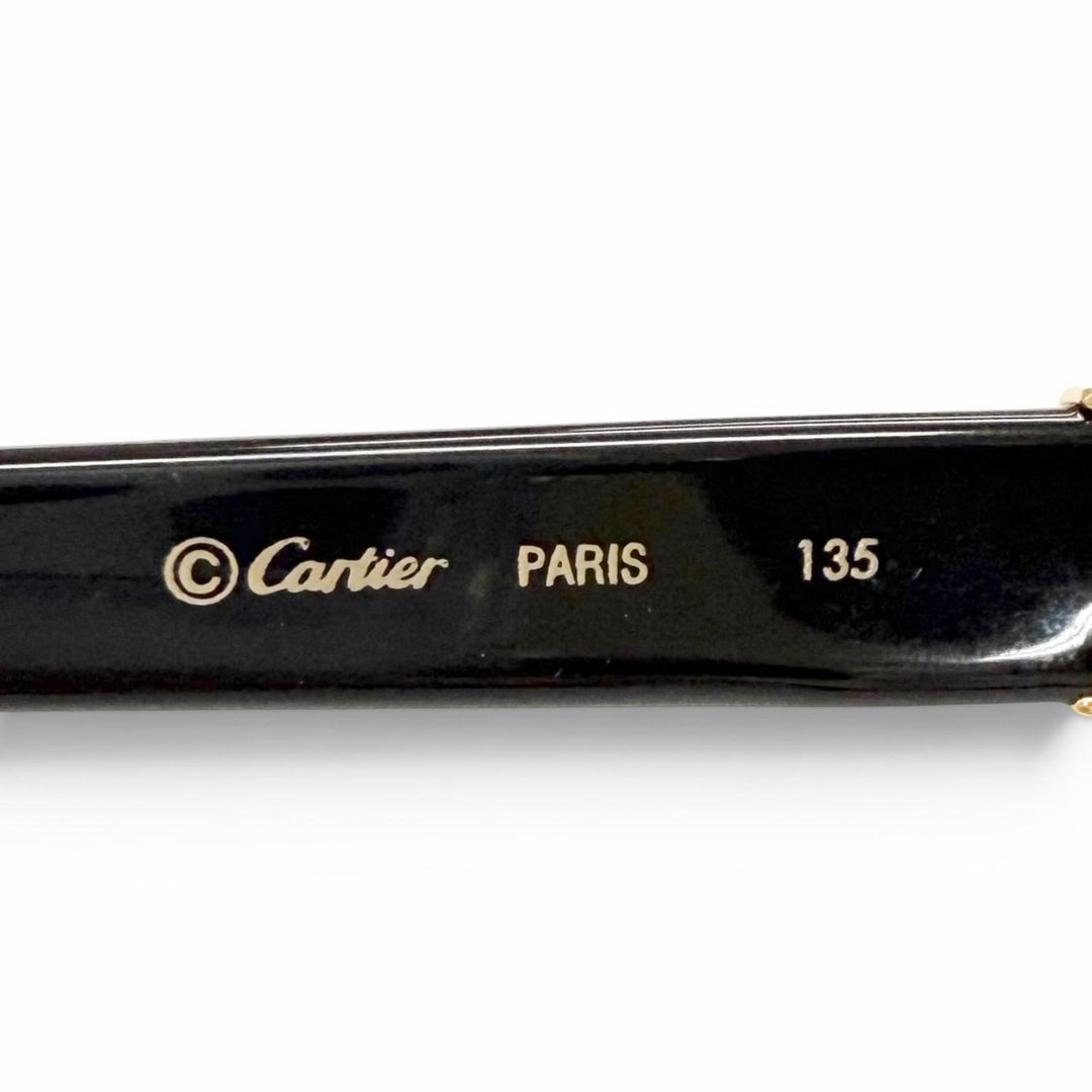 Great Cartier sunglasses Trinity Oval black Women
