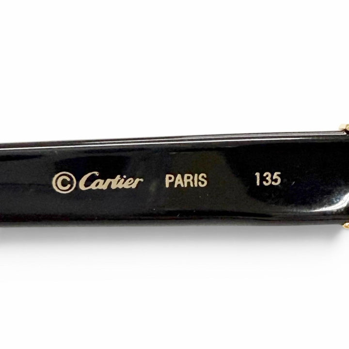 Great Cartier sunglasses Trinity Oval black Women