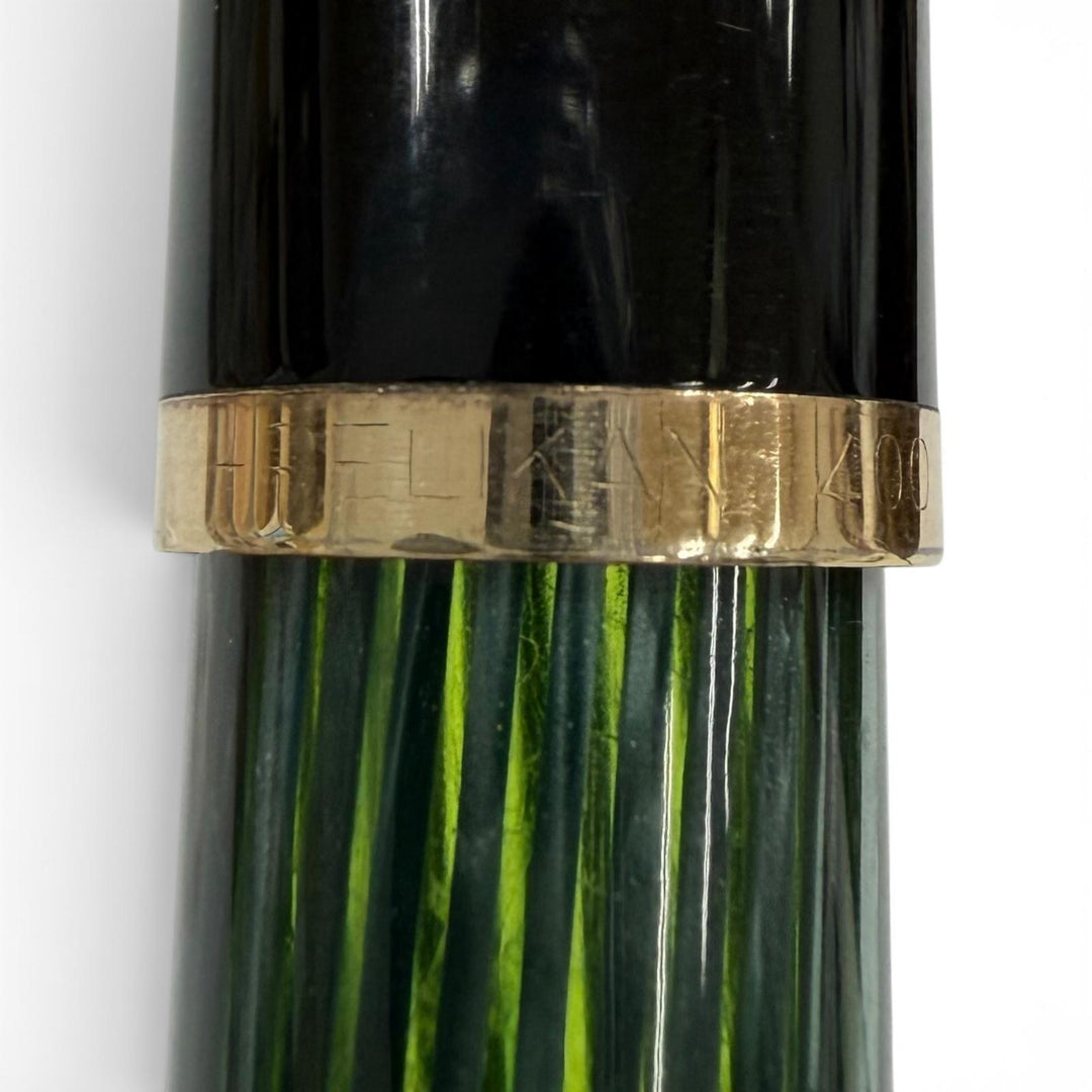 Very Good PERIKAN fountain pen Souverän 400 black 14K mens