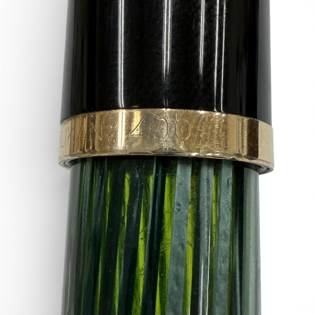 Very Good PERIKAN fountain pen Souverän 400 black 14K mens