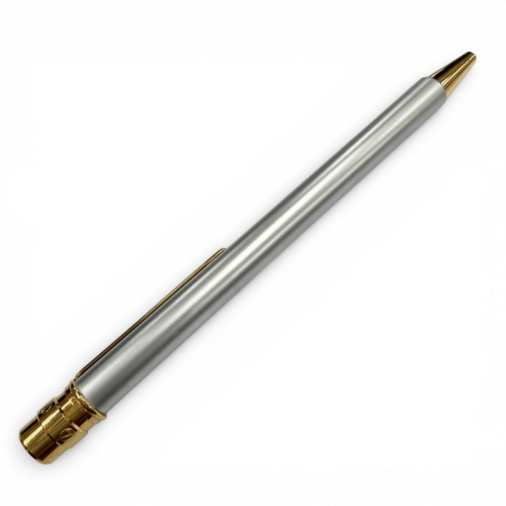 Very Good Cartier Ballpoint pen Santos de Cartier Twist type Silver mens