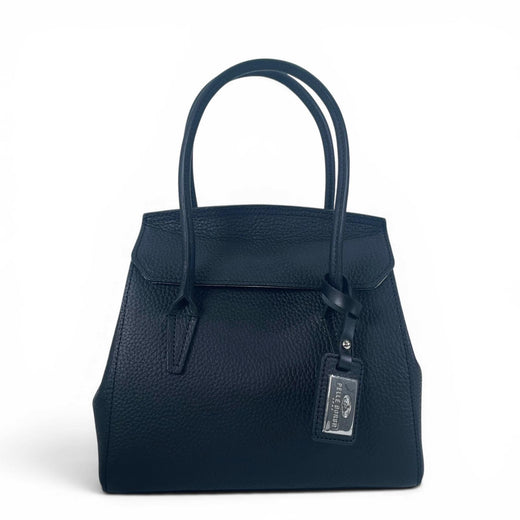 Pristine PELLE BORSA Handbag Renette 2WAY Shoulder Bag black Cow leather Women