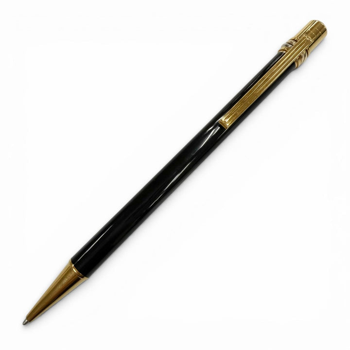 Great Cartier Ballpoint pen Trinity Twist type black mens