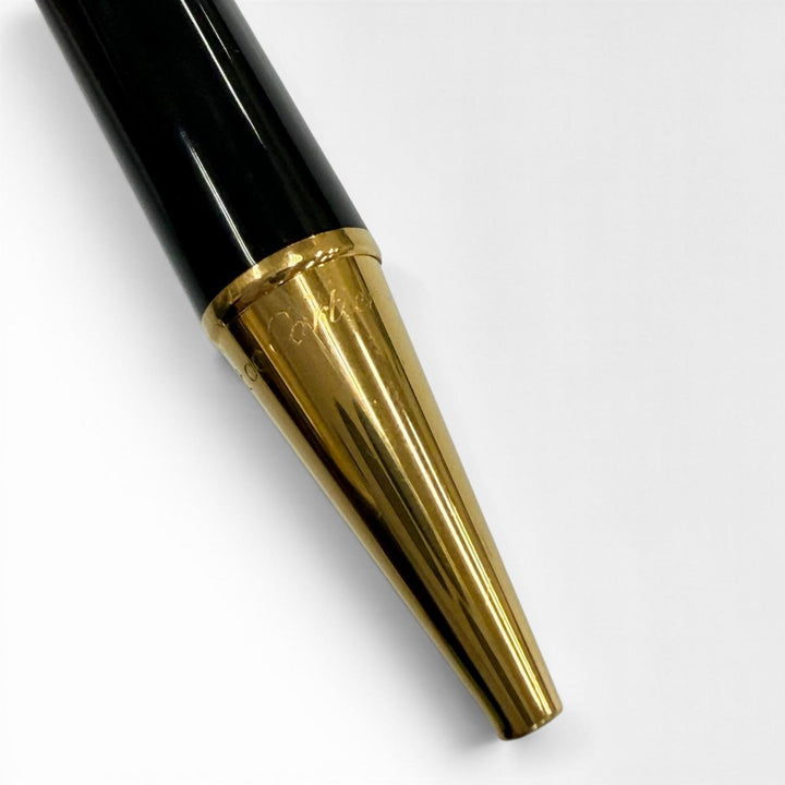 Great Cartier Ballpoint pen Trinity Twist type black mens